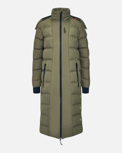 ea.ST Performance Long Puffer Coat