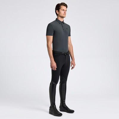Cavalleria Toscana Trainings Poloshirt kurzarm für Männer SS25