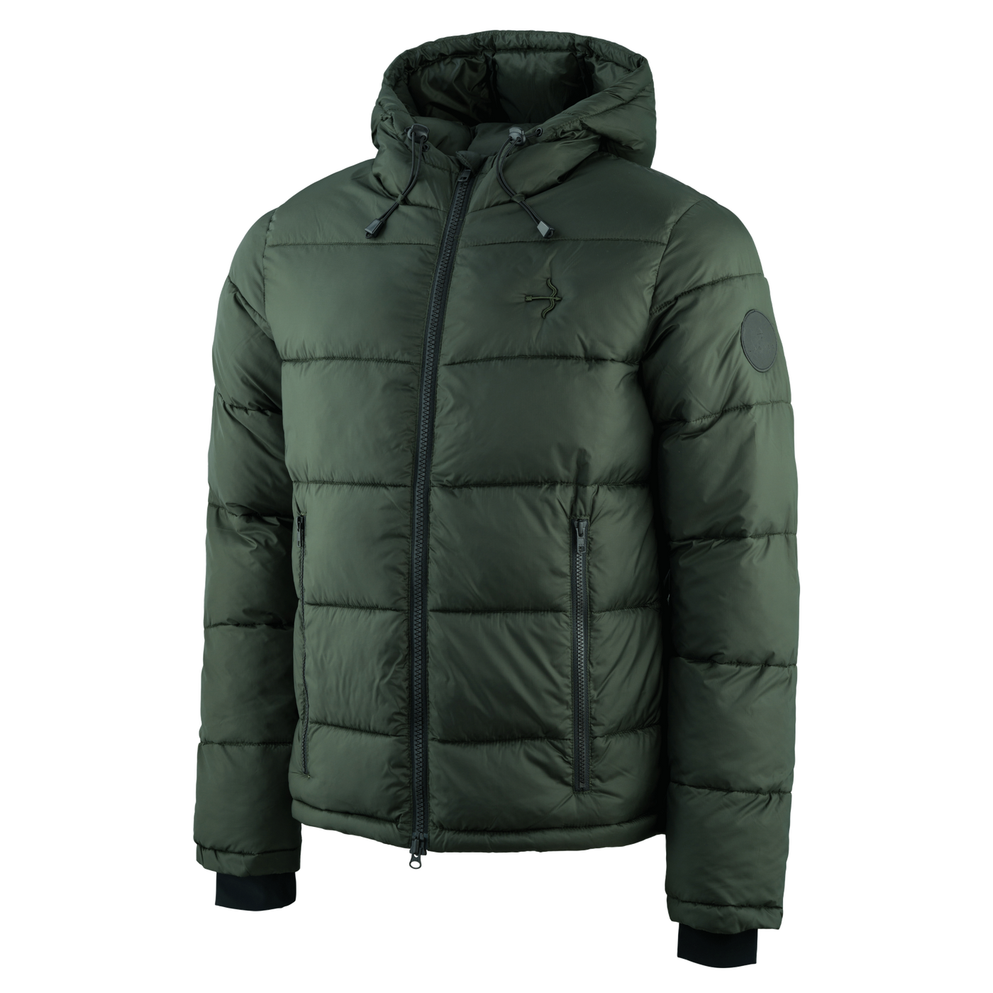 LAGUSO Puffer Männerjacke LEON EMB Loden