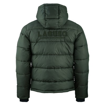 LAGUSO Puffer Männerjacke LEON EMB Loden