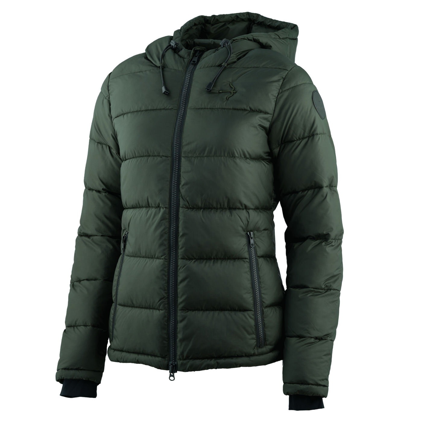 LAGUSO Puffer Daunen Damenjacke LEONIE EMB Loden