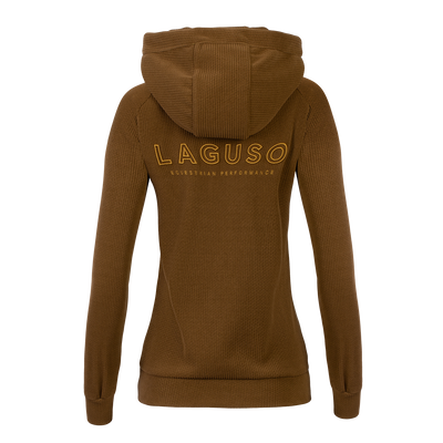 LAGUSO Damen Hoodiejacke MAYA knitted