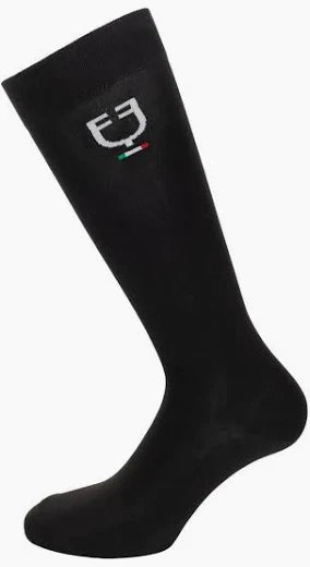 Equestro Reitsocken mit italienischer Flagge